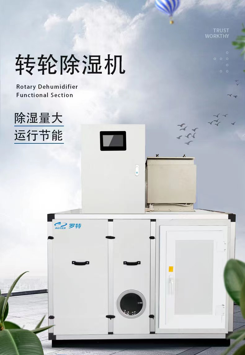 罗特转轮除湿机解决各行各业除湿需求